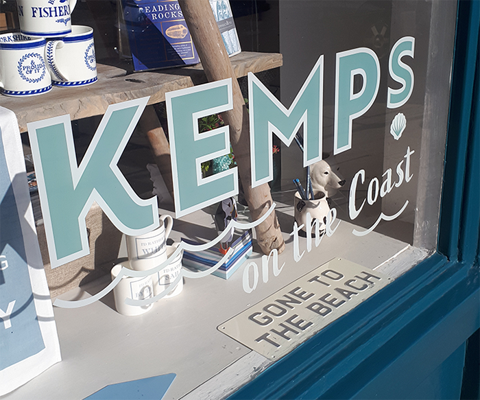 Kemps on the Coast: Window